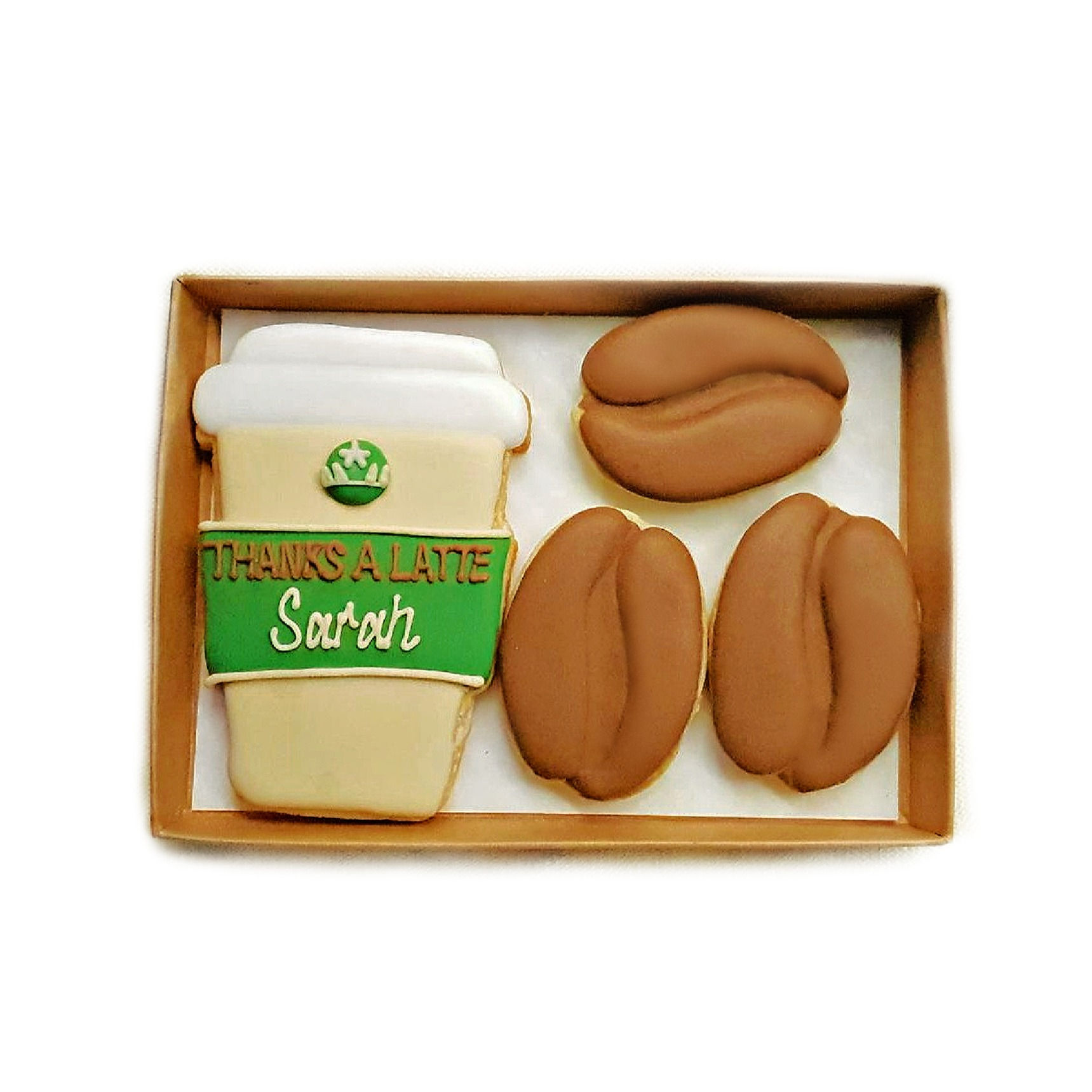 PERSONALISED - THANKS A LATTE SET