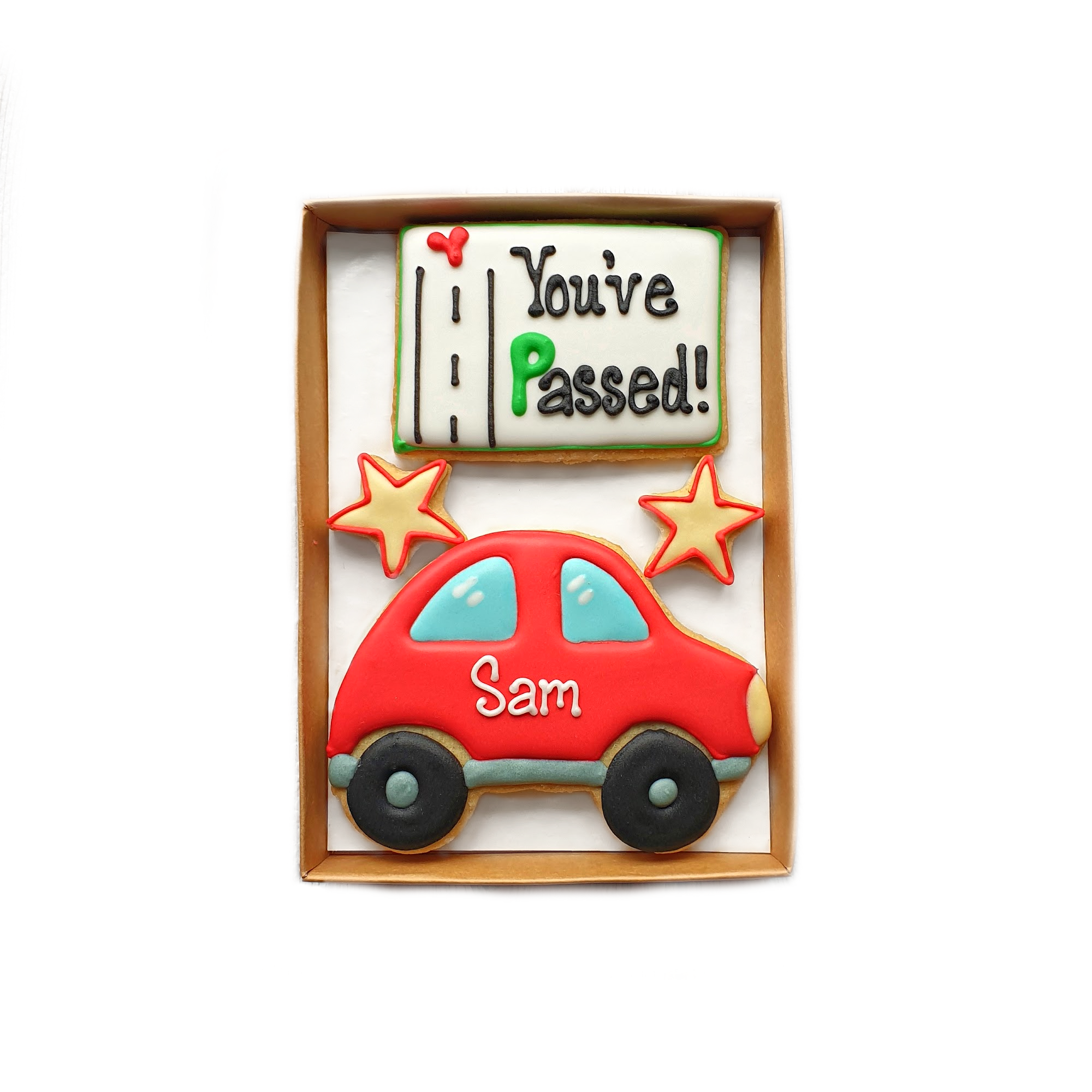 PERSONALISED - 'YOU'VE PASSED!' DRIVING SET