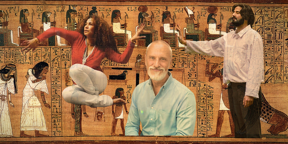 La Voix de la Justesse — trois mythes d'Égypte, avec Thierry Janssen, Ghalia Benali & Julien Brocal
