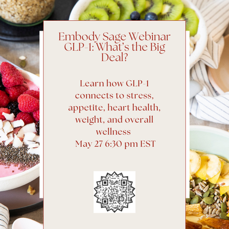 Upcoming Embody Sage Webinar