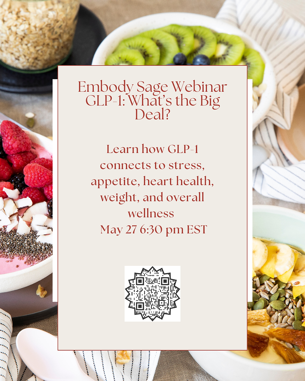 Upcoming Embody Sage Webinar