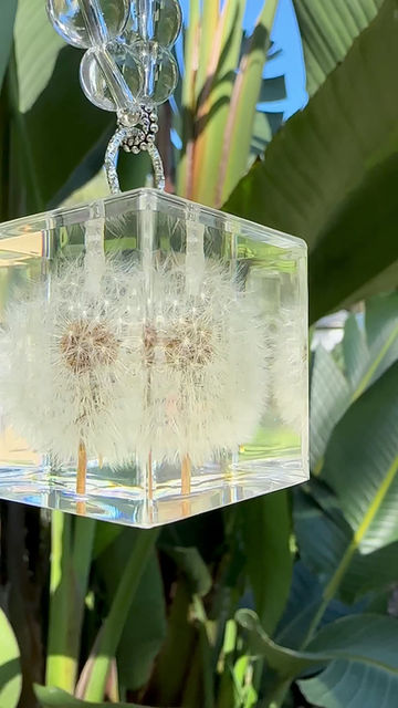 Thumbnail: ‘Make A Wish’ Resin Cube Necklace