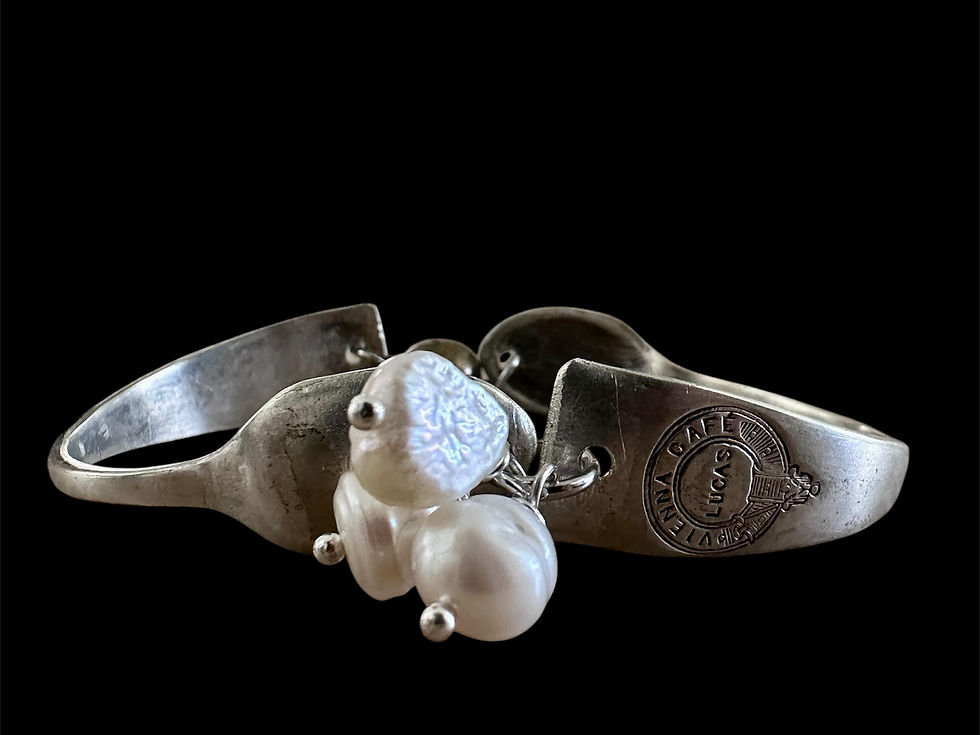 Thumbnail: Upcycled Sugar Tongs ‘Vienna Cafe Lucas’