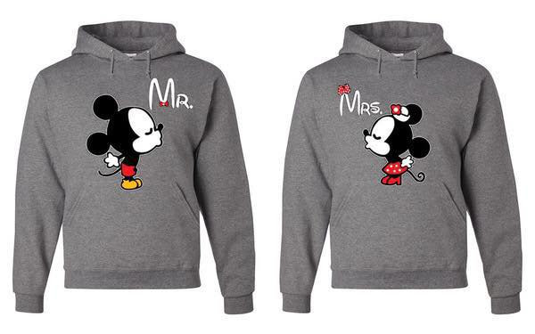 Sudaderas pareja Mickey \u0026 Minnie | ab-print