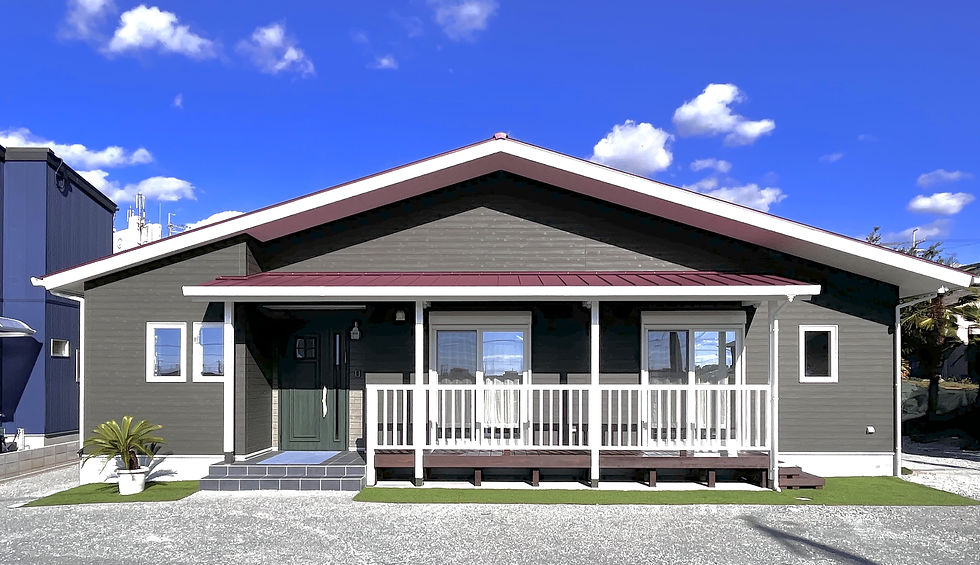 稲美町の平屋 アメリカンな平屋