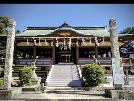 年末年始の安全祈願と集合写真