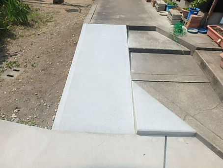 階段をスロープに