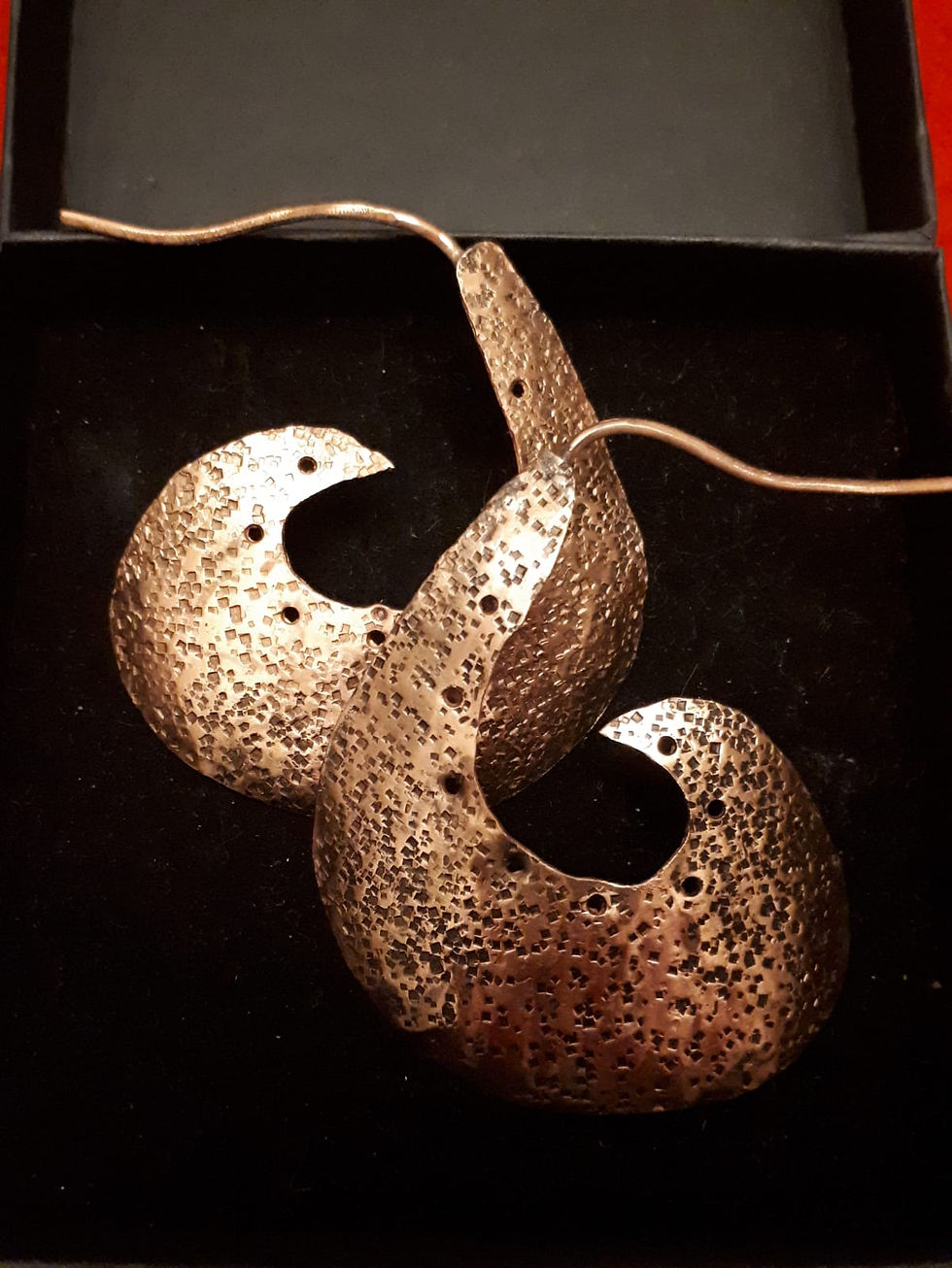 Copper Earing