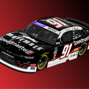 Josh Bilicki's No. 91 Movember Chevy for Phoenix Raceway