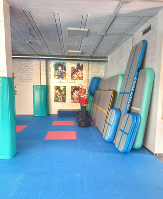 Colchonetas de Acrobacias en Taekwondo Rubén Hita Granada