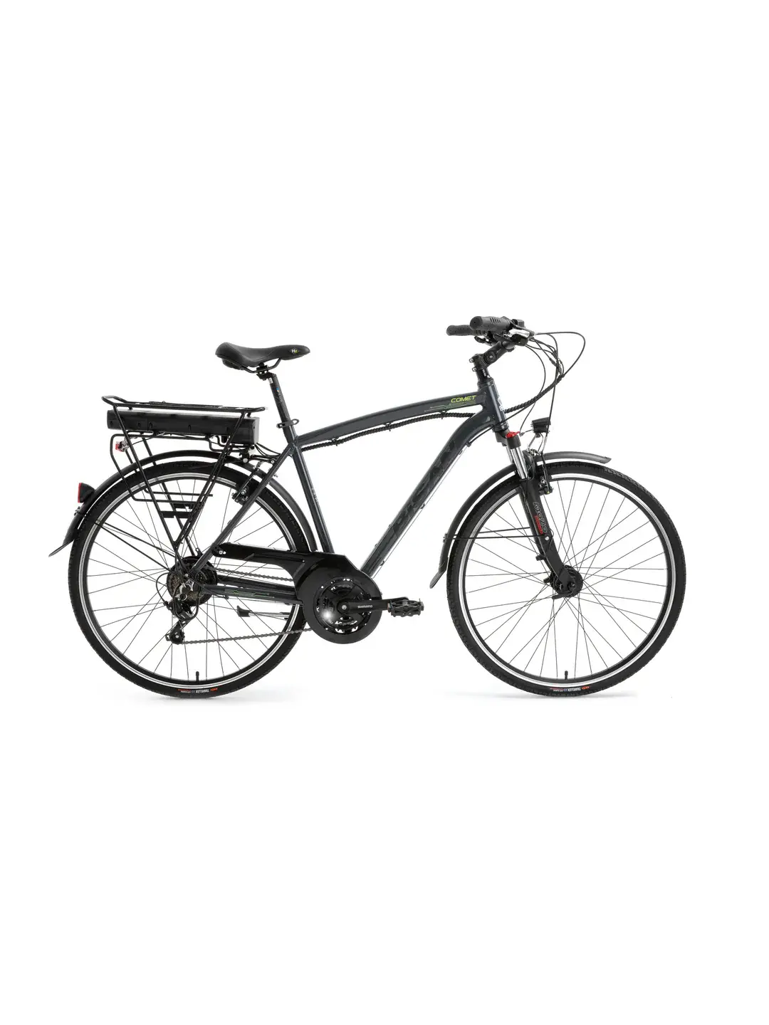 Bisan Comet Elektrikli Bisiklet 3x7 Vites