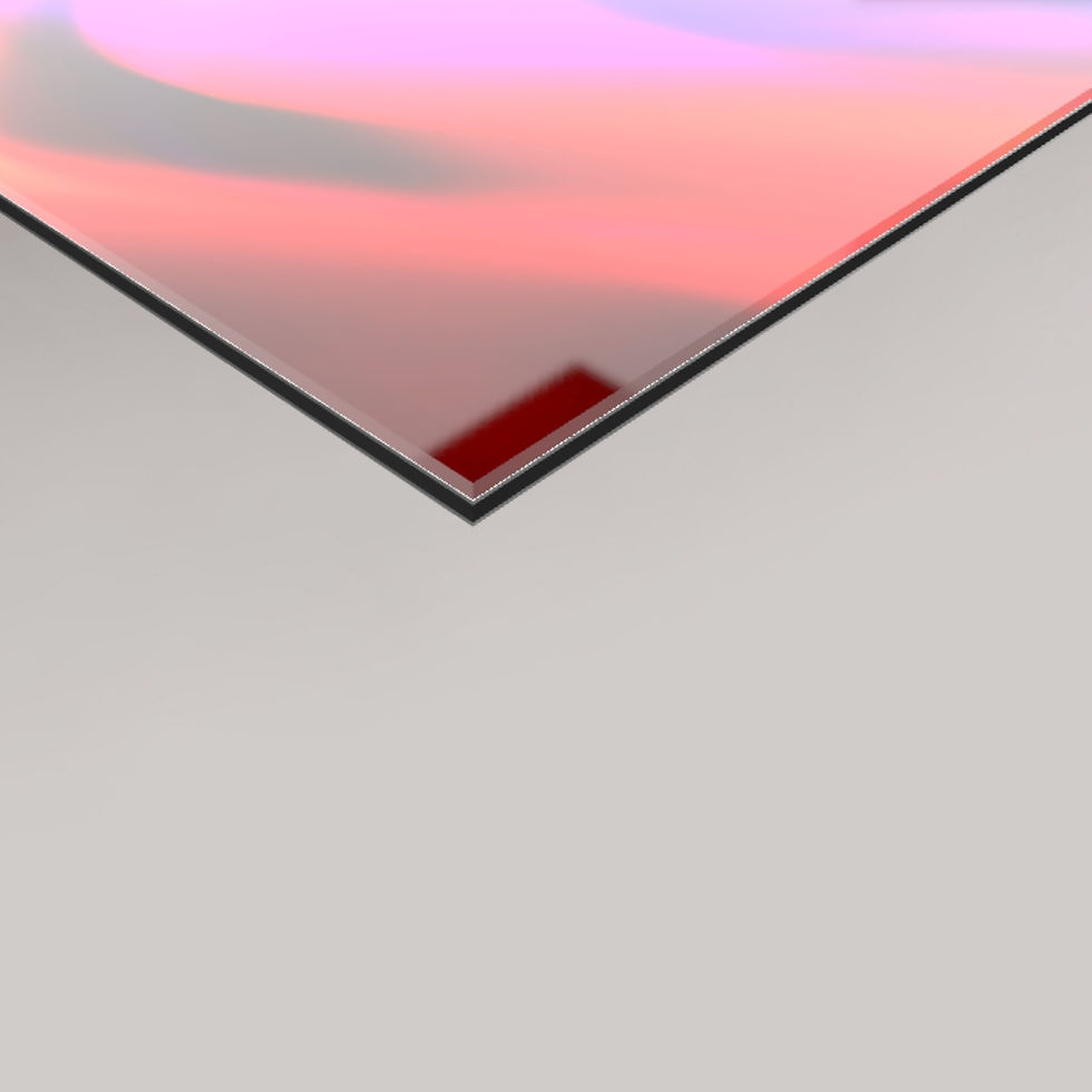Tirage d'art en édition limitée sur plexiglas | Photo d'art révélant une contraction de couleur tel un spasme
