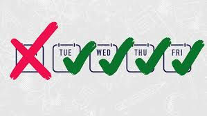 4-Day School week for 2026-27 School year