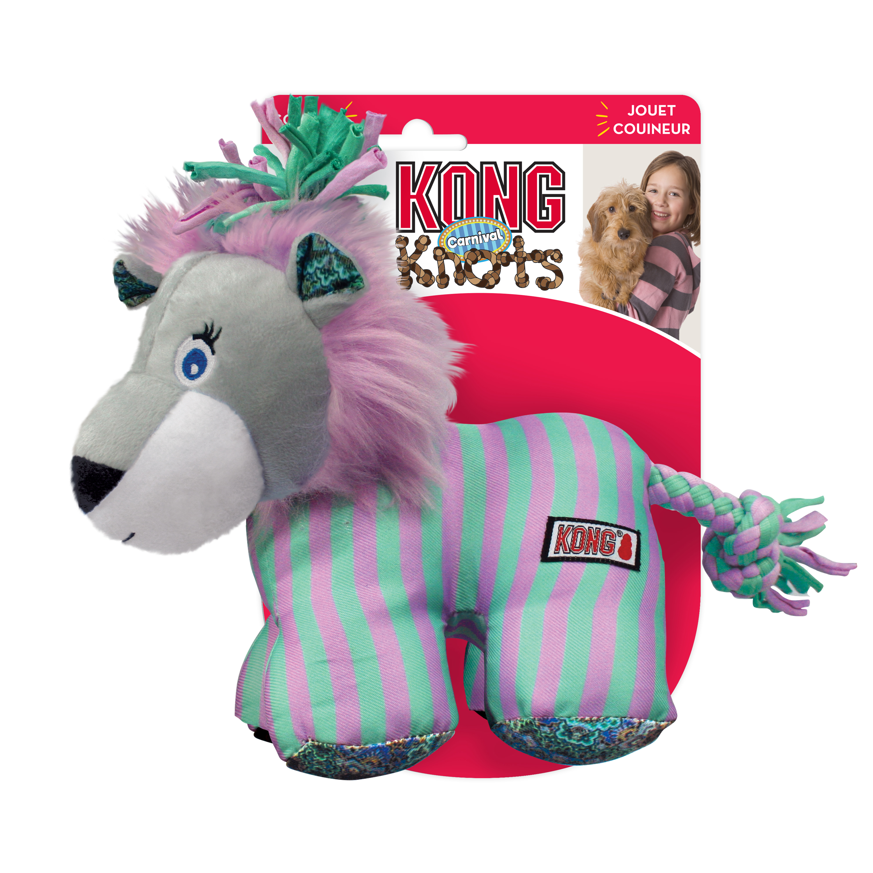 KONG Knots Carnival Lion Sm/Md