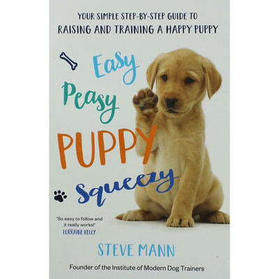 Easy Peasy Puppy Squeezy Book by Steve Mann
