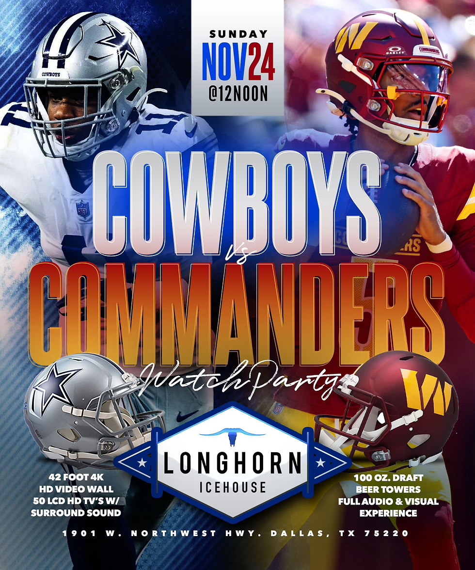 COWBOYS VS COMMANDERS