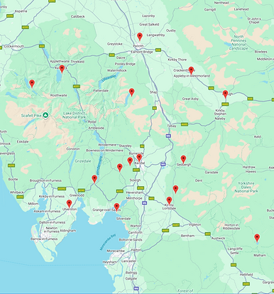 Lake District map