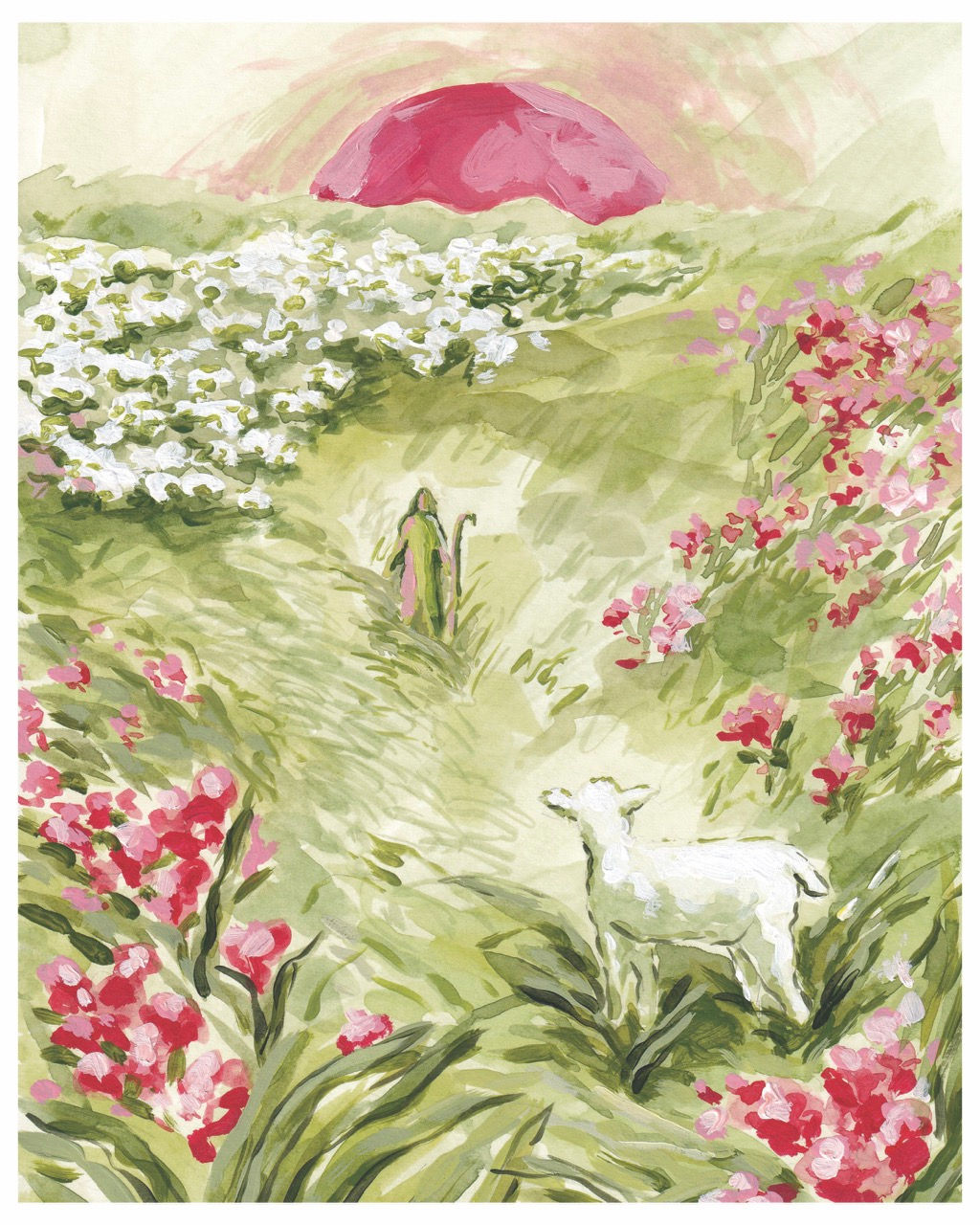 "The Good Shepherd" Print