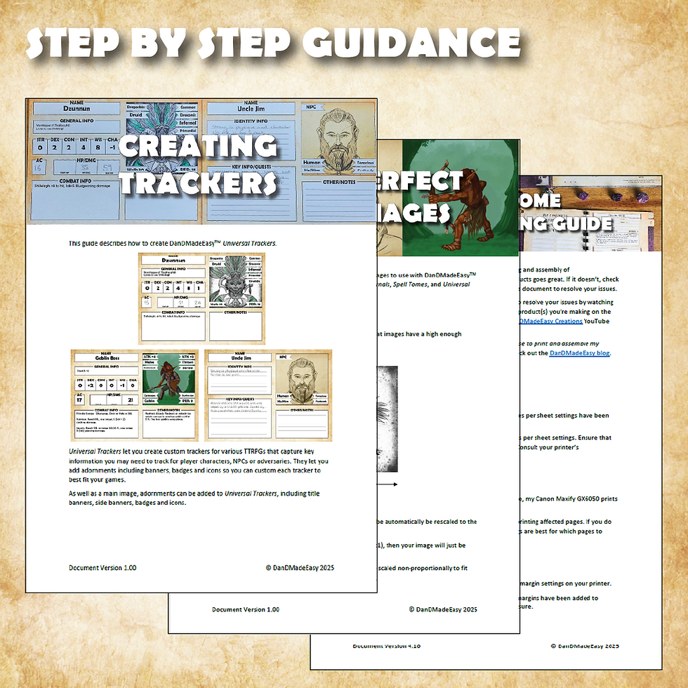 Thumbnail: Universal TTRPG Tracker - Fantasy Fundamentals