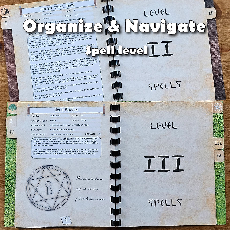 Thumbnail: 5E Spell Tome | All Classes