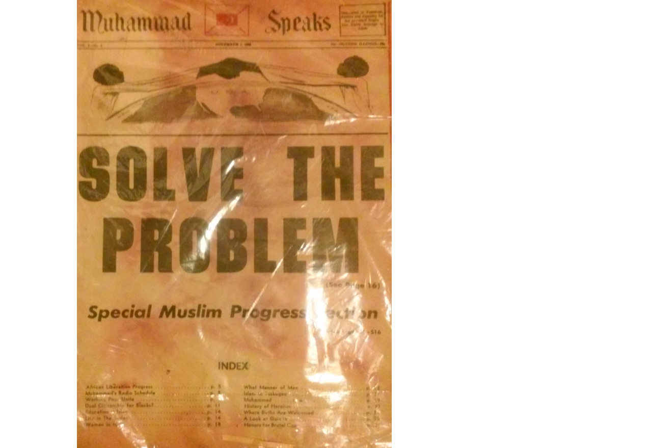 Vintage Muhammad Speaks November 7, 1969