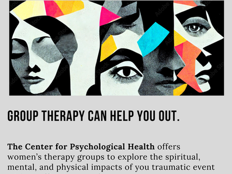 **WOMEN'S TRAUMA GROUP**Anna, our team's newest member, is a trauma-informed therapist. She joins us with almost ten years experience of teaching + leading group therapy, and is thrilled to facilitate