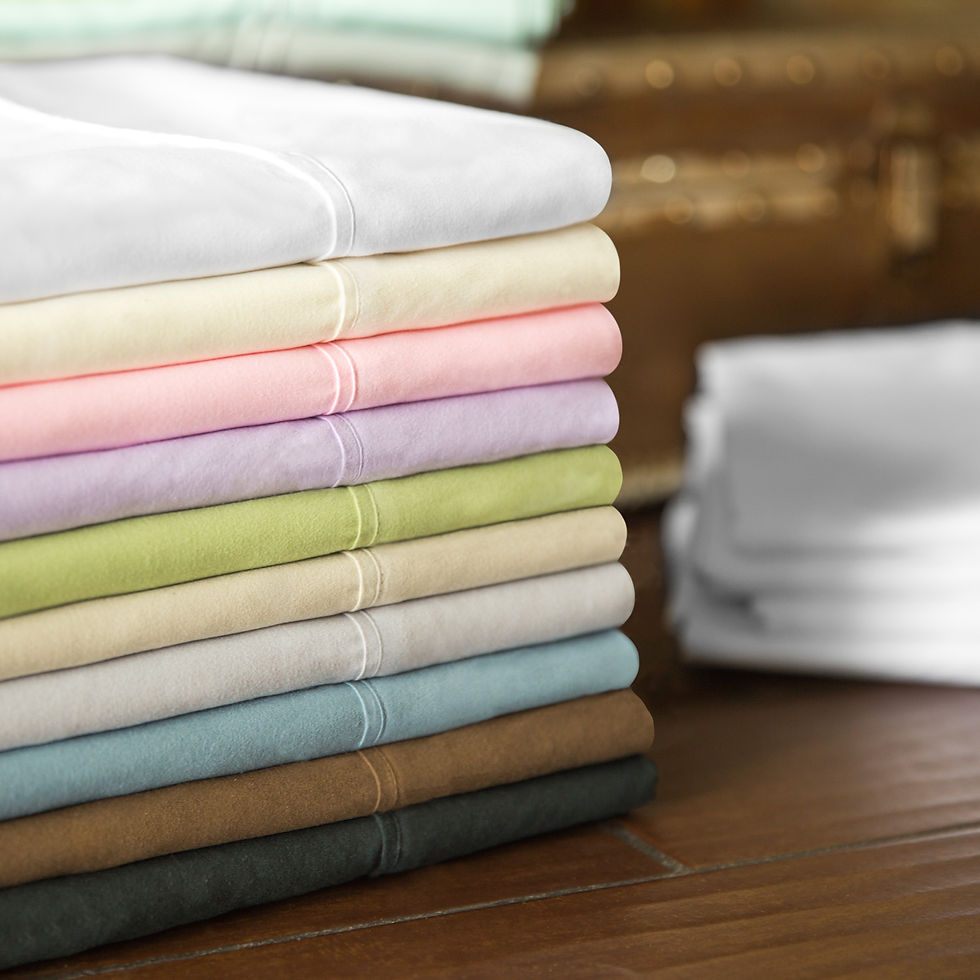 Thumbnail: WOVEN By Malouf Microfiber Sheets