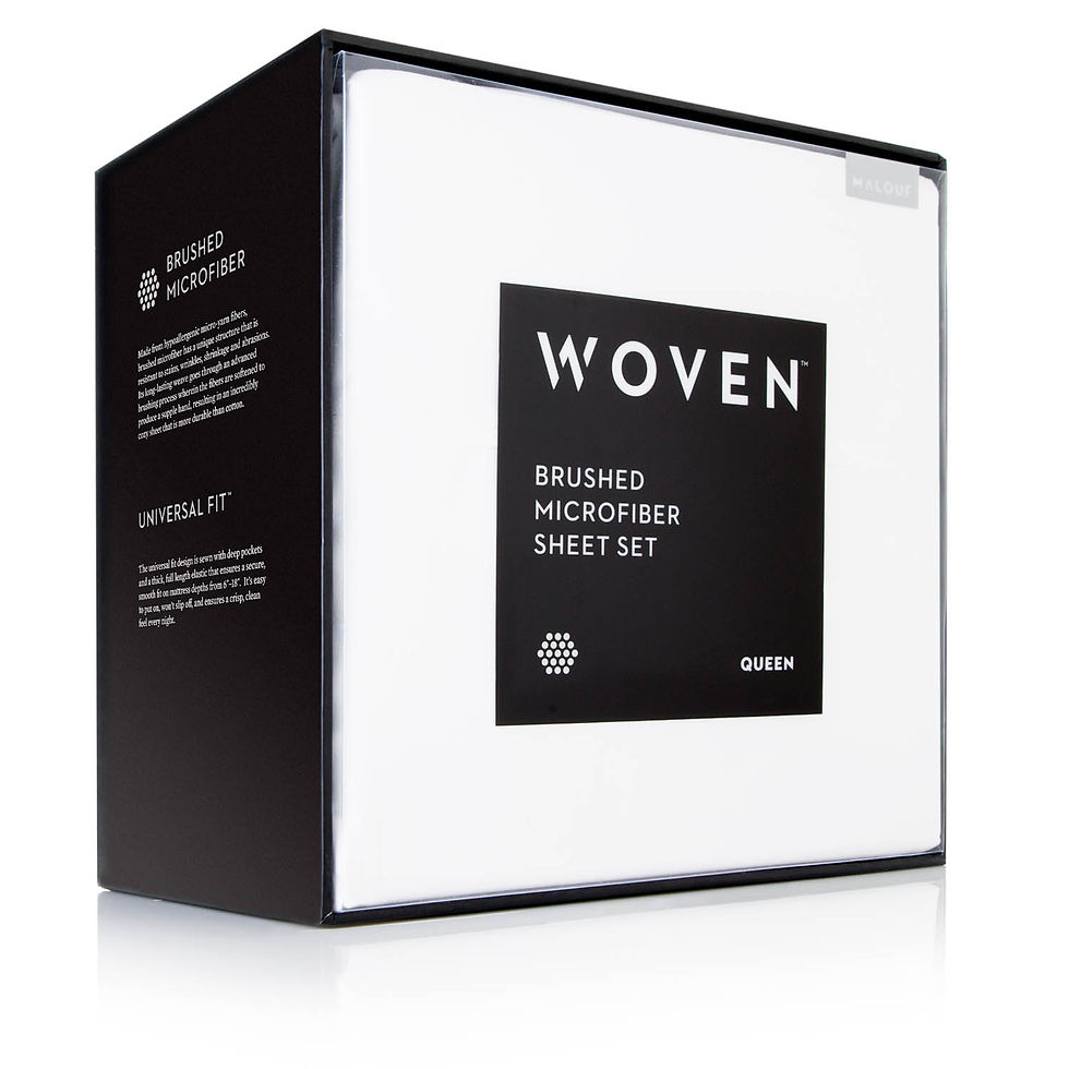 Thumbnail: WOVEN By Malouf Microfiber Sheets