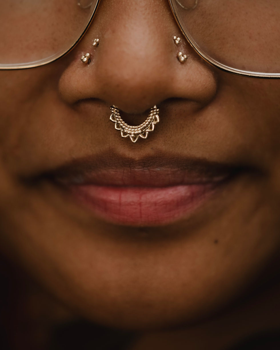 septum piercing