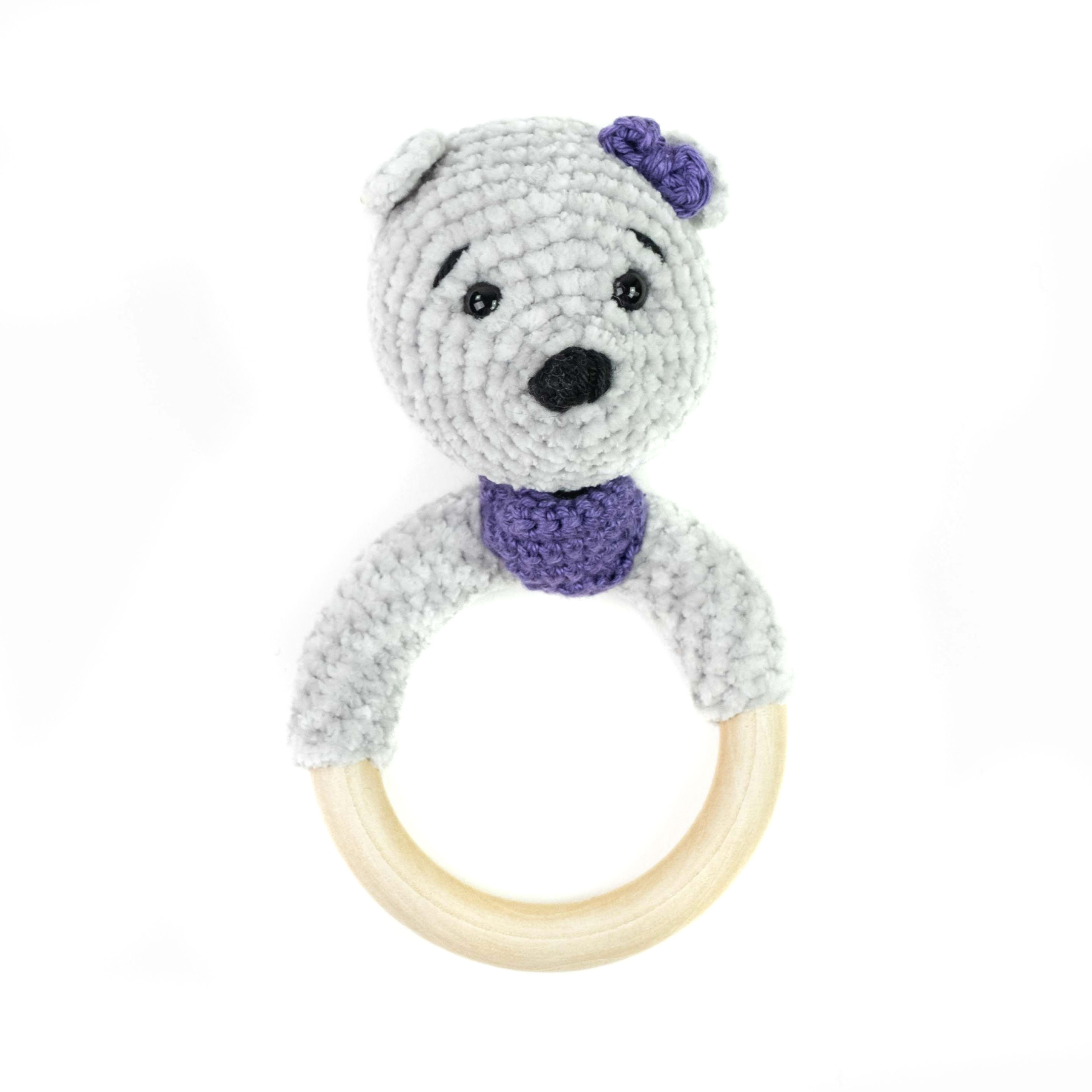 Baby-Rassel mit Bär Dolly