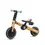 Miniatura: Triciclo Kinderkraft 4Trike en modo bicicleta de balance, perfil lateral.
