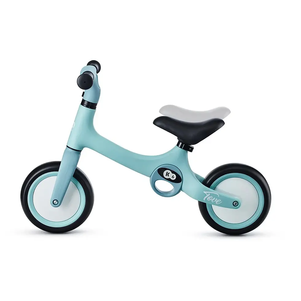 Miniatura: Bicicleta de Balance TOVE Kinderkraft en color azul, mostrando su peso ligero de solo 2 kg, ideal para transportar.