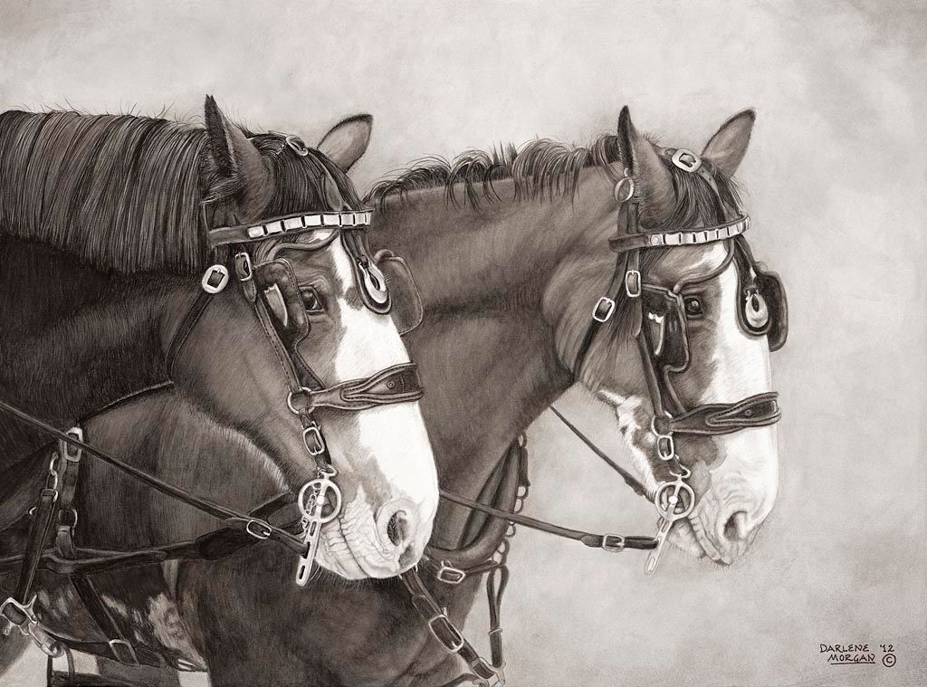 Wedding Team, Framed Original