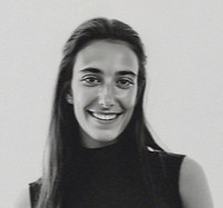 Black and white photo of Erin Kovel
