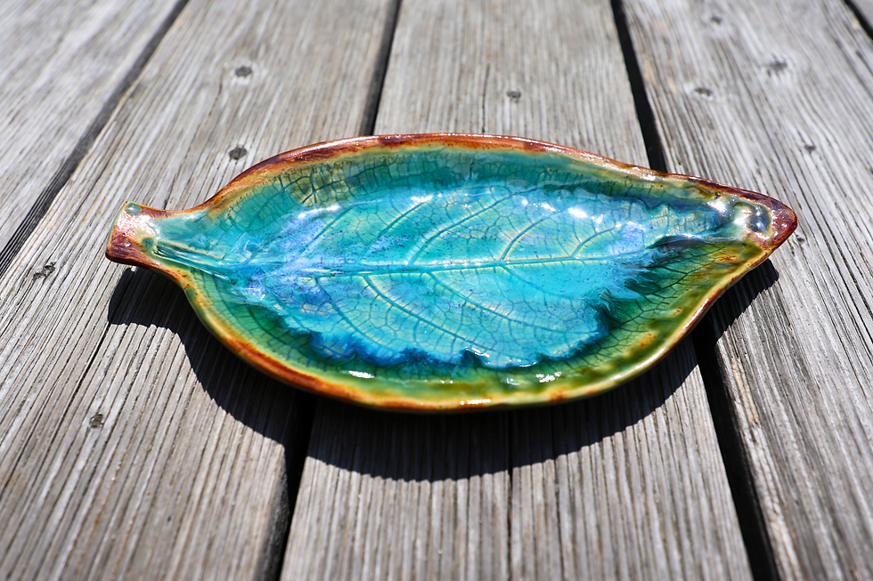 Miniatura: Patera liść 27x15