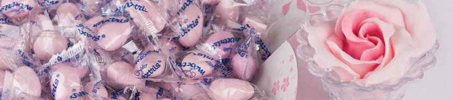 Vassoio Dolce Arrivo ROSA - CONFETTI MAXTRIS