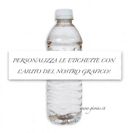 Miniatura: Etichette acqua personalizzate 18 anni