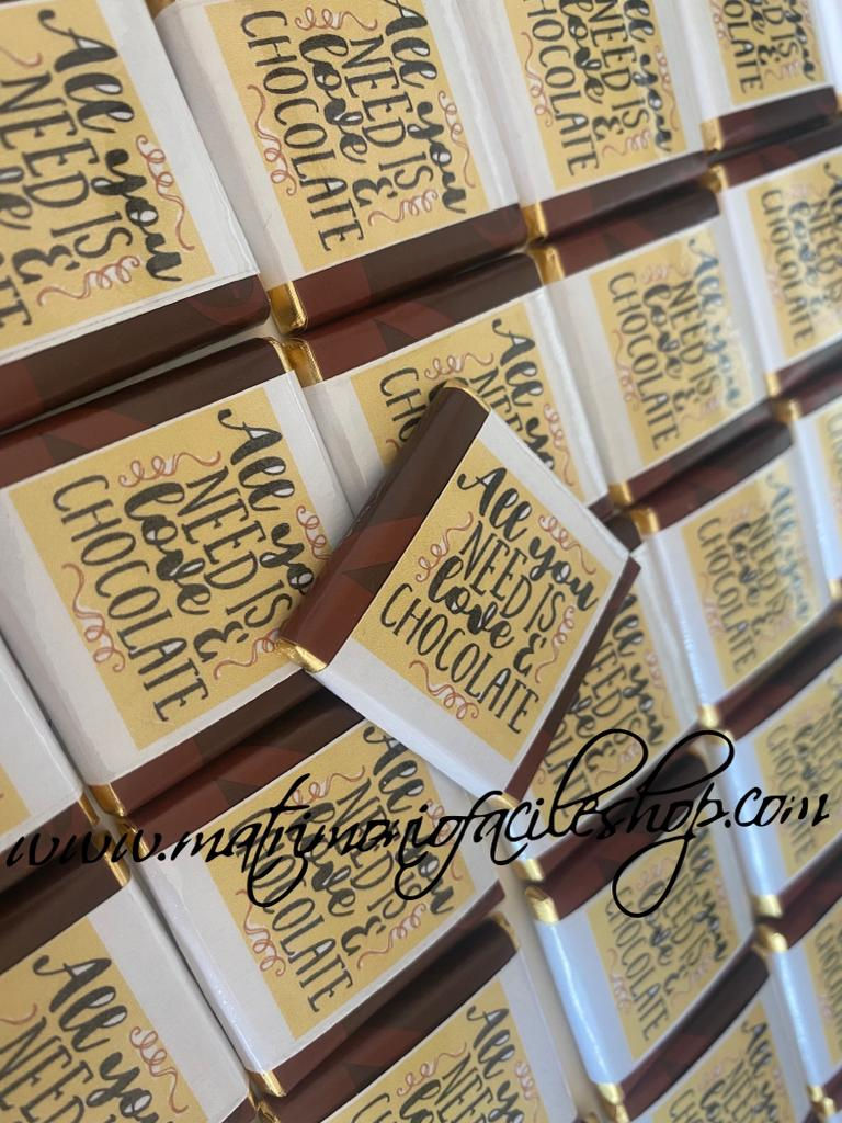 Thumbnail: Cioccolattini personalizzati