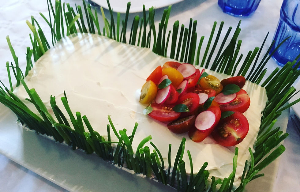 Le Sandwich Cake, un jardin sur la table!