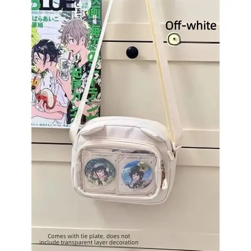 Thumbnail: Y2K Japanese Harajuku School Bags for Girls New Transparent Itabag Shoulder