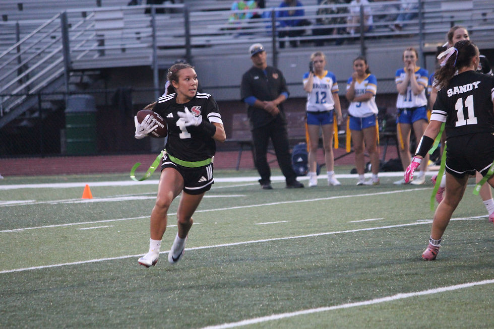 New Sandy Girls Flag Football Team Making History 