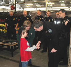 Shop with a Cop event