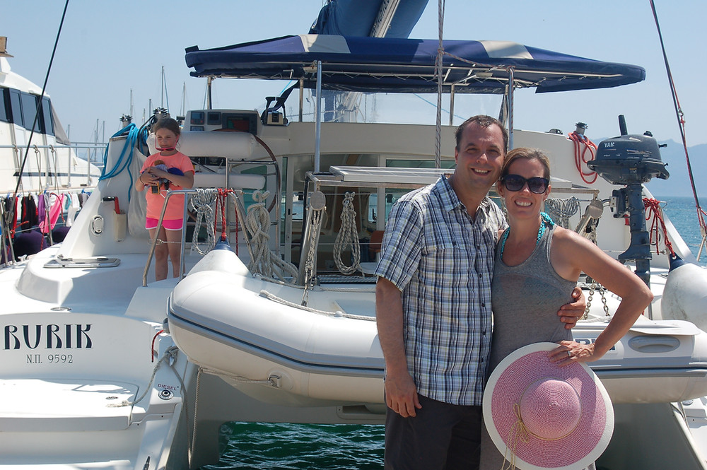 About to head back out after a day in port