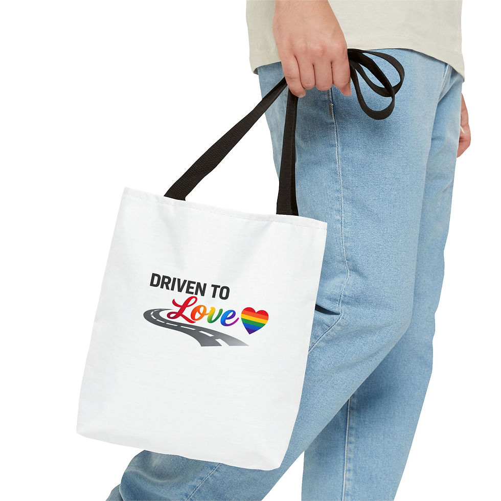Thumbnail: Driven to Love Tote Bag