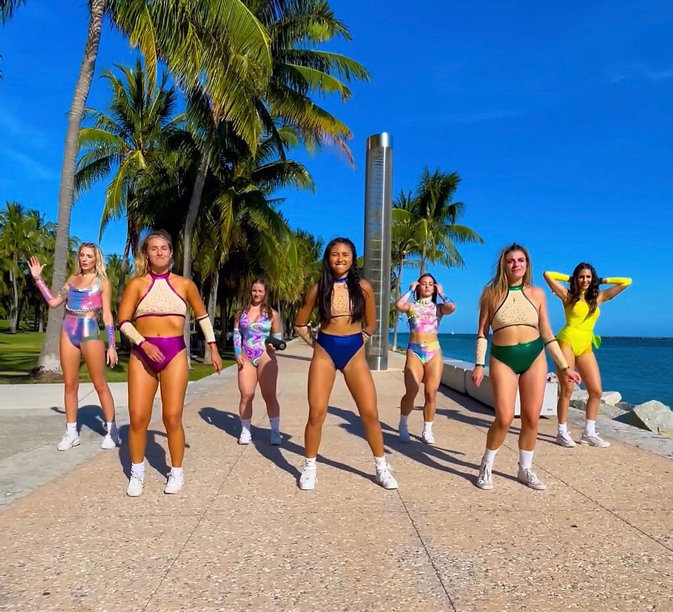 Thumbnail: sprinkles high-waisted dance short