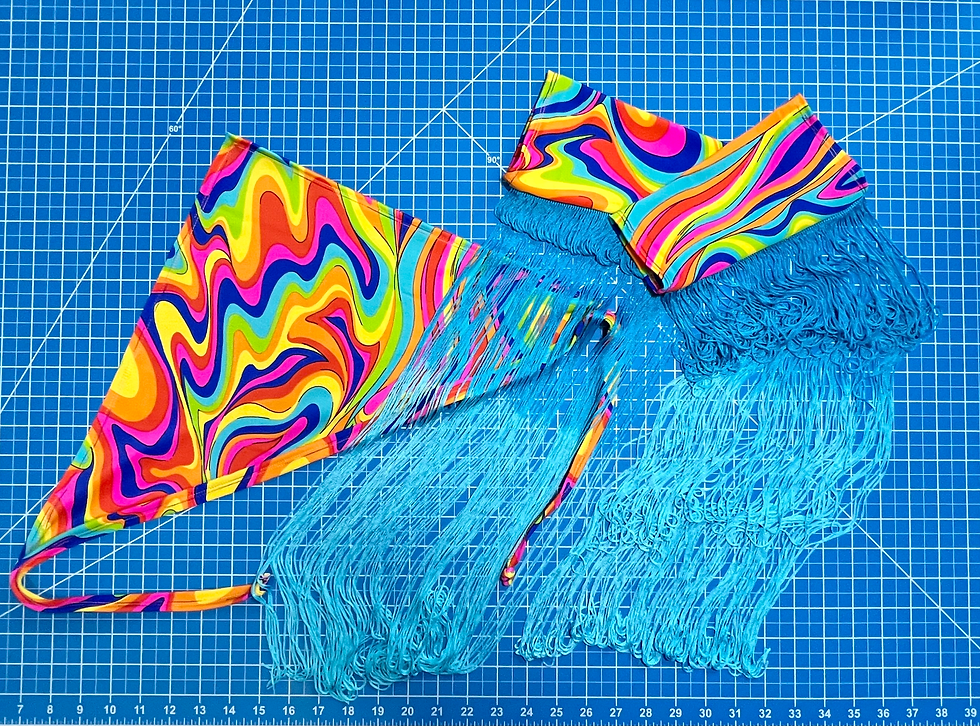 Thumbnail: stay fluid fringe sleeves
