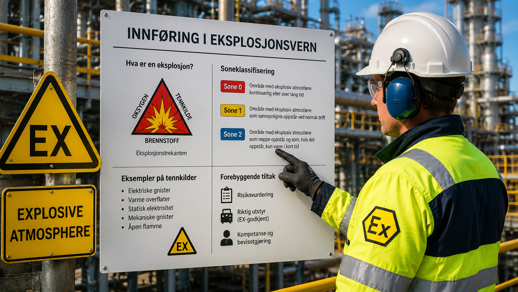 Innføring i eksplosjonsvern