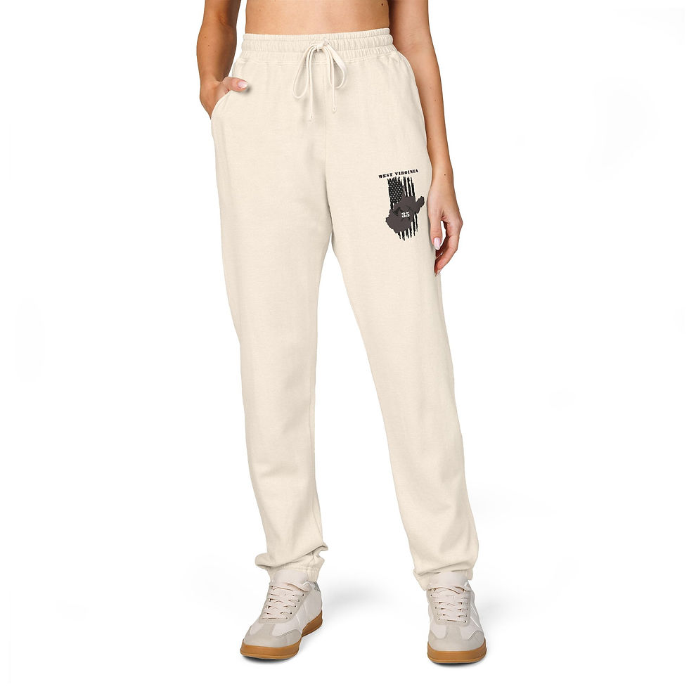 Thumbnail: Unisex Garment-Dyed Fleece Sweatpants