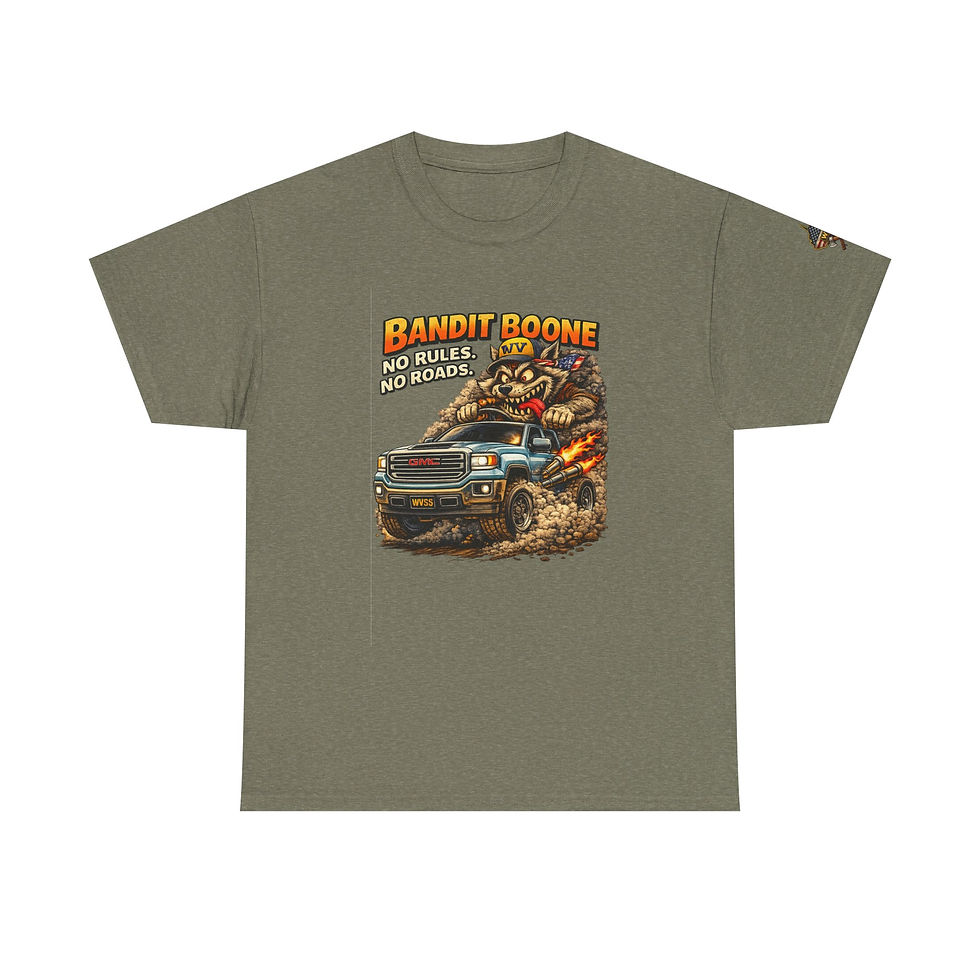 Thumbnail: Bandit Boone Off-Road Truck Tee — Vintage Monster Truck Graphic Shirt