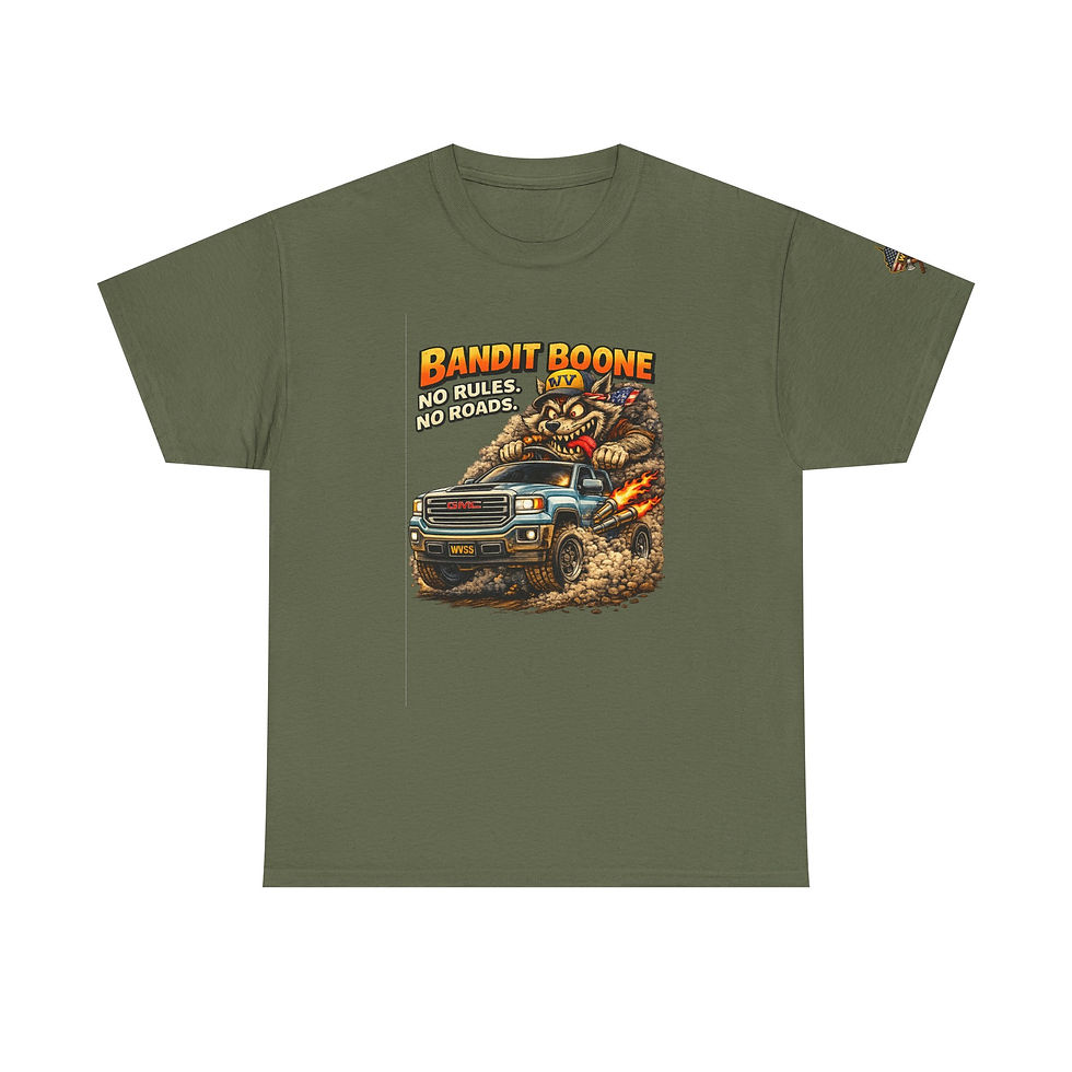 Thumbnail: Bandit Boone Off-Road Truck Tee — Vintage Monster Truck Graphic Shirt